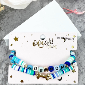 Dog Mom Bracelet Stack