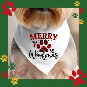 Merry Woofmas Dog Bandana