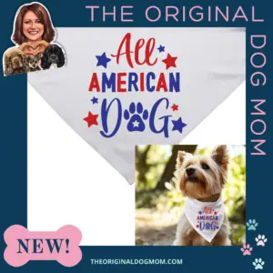 "All American Dog" Dog Bandana